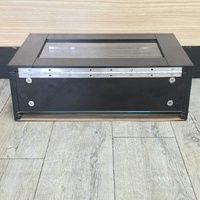 Reptile One Deluxe Timber Python Hatchling Enclosure 45x29x15cm Black