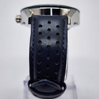 JAG Sandown J2849 Mens Watch Blue Dial Genuine Perforated Leather 5ATM