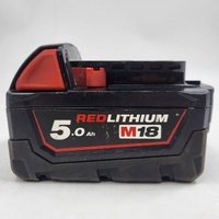 Milwaukee M18 B5 18V 5.0Ah Li-Ion RedLithium Battery Genuine Cordless Power Tool