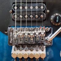 Vintage 1980 Kramer Focus 3000 Electric Guitar Blue 6 String Floyd Rose