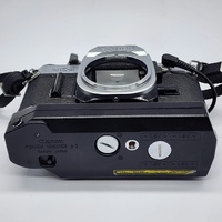 Canon AE-1 35mm Film Camera Tested with Power Winder A2 Data Back A