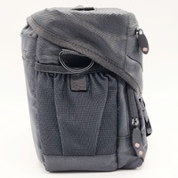 Sharpshot Camera Bag Padded DSLR Shoulder Case with Dividers 120cm Strap