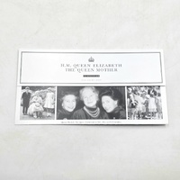 H.M. Queen Elizabeth The Queen Mother In Memoriam Royal Mail Mint Stamps