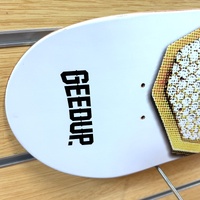 GEEDUP 8 Inch Diamond Graphic Print Skateboard Deck Street Skate Deck