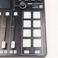 RØDE RØDECaster Pro II Integrated Audio Production Studio Podcast Mixer Black
