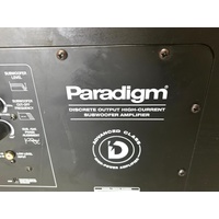 Paradigm UltraCube 10 Active Subwoofer Black with Power Cable and RCA Lead
