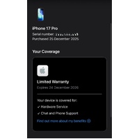 Apple iPhone 17 Pro 256GB Cosmic Orange MG8H4X/A Unlocked with Apple Warranty