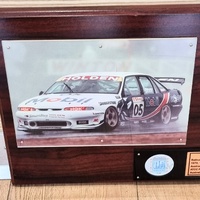 Peter Brock Holden 05 Racing History Limited Edition Plaque COA #08/500