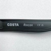 Costa Del Mar Rincon Polarized Sunglasses Matte Black Mens 63mm