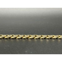 Men’s 18ct Yellow Gold Curb Link Bracelet
