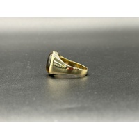 Men’s 9ct Yellow Gold Tiger’s Eye Signet Ring