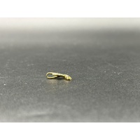 Ladies 9ct Yellow Gold Diamond Pendant 0.01ct