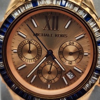 Michael Kors MK-5755 Everest Chronograph Rose Gold Ladies Watch 10 ATM