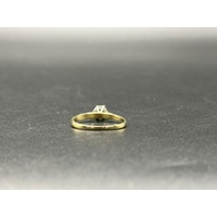 Ladies 18ct Yellow Gold Diamond Ring