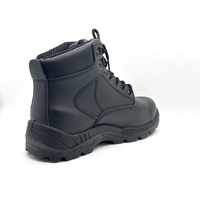 Kembla KS201 Steel Toe Cap Genuine Leather Lace Up Safety Boots Black Size 10