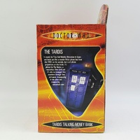2004 BBC Doctor Who TARDIS Talking Money Bank Light & Sound Character
