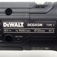 DEWALT DCG45M Special Edition McLaren 125mm Grinder 18V 2x 5Ah Battery