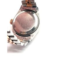 Vintage Rolex Datejust Lady 6517 26mm 18K Rose Gold Automatic MOP Diamond Dial