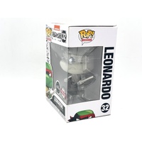 Funko POP Comics TMNT Leonardo #32 B&W Chase Special Edition Vinyl Figure