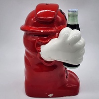 Coca-Cola Vintage 22cm Ceramic Money Box Red Piggy Bank Collectible