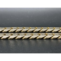 Unisex 9ct Yellow Gold Chunky Curb Link Necklace
