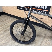 Kink BMX Freestyle Bike Chrome Black 20 Inch Wheel Stunt Street Park