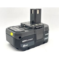 Ryobi 18V ONE+ 5.0Ah Lithium-Ion Power Tool Battery