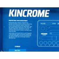 Kincrome K28060 3/8 Inch Drive 45 Piece Metric Socket Set