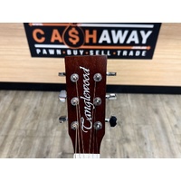 Tanglewood TC5CE Crossroads Acoustic Electric Guitar 6 String Cutaway with Case