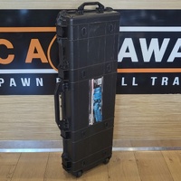 ToolPRO Safe Case 1125mm Hard Rolling Protective Tool Storage Case Black