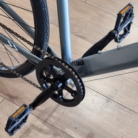 Shimano Copenhagen Hybrid Commuter Bike Fluid Comfort Seat Grey 700C