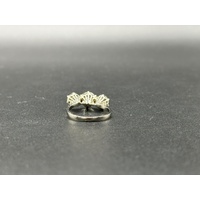 Ladies 18ct White Gold Three Stone Diamond Ring