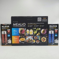 Kleva Mealio Hot & Cold Blender Soup Maker + 2 x 750ml Insulated Flasks