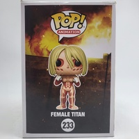 Funko Pop! Attack on Titan Female Titan #233 Glow in the Dark 6in Figure