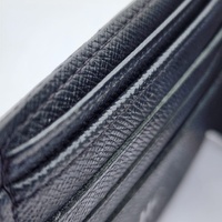 Louis Vuitton Damier Graphite Slender Wallet Monogram HC Black Grey LV + COA