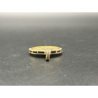 Ladies 22ct Yellow Gold 1901 Victoria Sovereign Coin Diamond Pendant