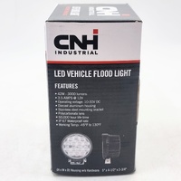 CNH Industrial 42W LED Flood Work Light 3000 Lumens 12V 24V IP67 Round
