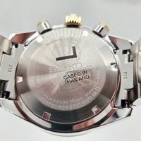 Seiko Prospex V192-0AH0 Solar Chronograph Mens Watch Tachymeter Steel Two-Tone