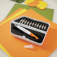 Fiskars Easy Change Precision Cutting & Carving Set 12 Piece Knife Kit