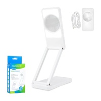 Triumph LED Z-Folding Magnifier White 3X Dimmable Portable Craft Lamp