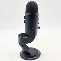 Blue Yeti A00132 USB Condenser Microphone Black 3 Capsule with Desktop Stand