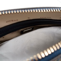 GUESS Cathleen II Midnight Logo Dome Satchel Bag Crossbody with Strap