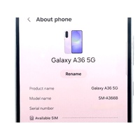 Samsung Galaxy A36 5G 128GB Unlocked Smartphone Awesome Lavender