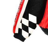 Vintage 90s Racing Champions Corvette C5 NASCAR Jacket Mens Large Red