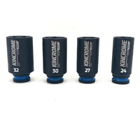 Kincrome 32 Piece 1/2 Drive Metric Impact Socket Set K2099 with Case