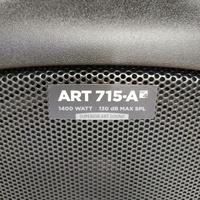 RCF ART 715-A MK4 1400W 15 Inch 2-Way Active Powered PA Speaker with Cover