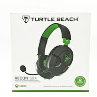 Turtle Beach Recon 50X Wired Gaming Headset Black Green Xbox One Series X PC