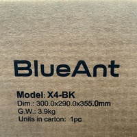 BlueAnt X4-BK 50W Portable Bluetooth Party Speaker Black with Microphone