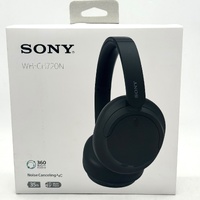 Sony WH-CH720N Wireless Noise Cancelling Over Ear Headphones Black