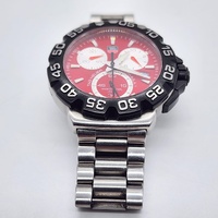 TAG Heuer Formula 1 Chronograph Red Dial 41mm Mens Quartz Watch CAH1112